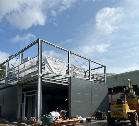 New Build Ammonia Plant Room: Large Bakery, Cornwall